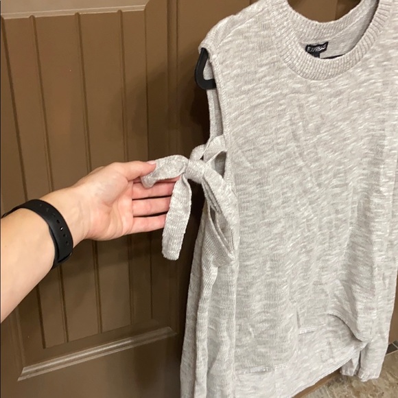 Express Open Shoulder Sweater - Picture 2 of 4